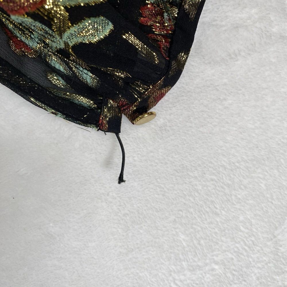 Veronica Beard Robin Sheer Dress Size 6 MSRP $650 - flaw on sleeve button hole - Picture 6 of 10